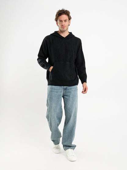 Tricot Hoodie Pullover