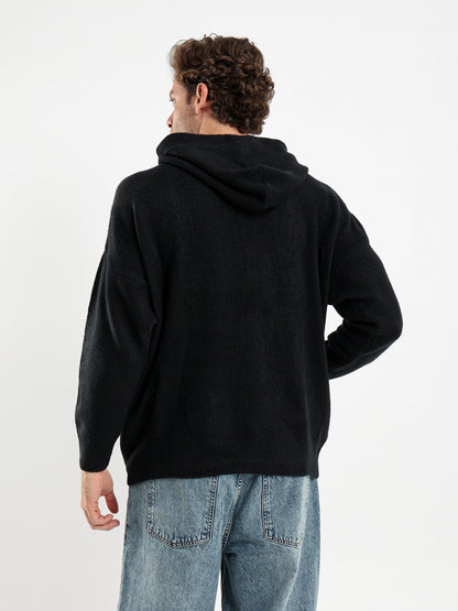 Tricot Hoodie Pullover