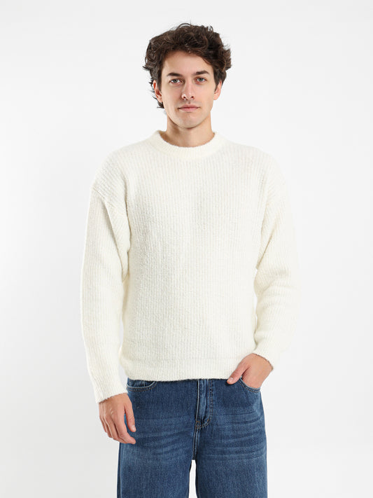 Hairy Textured Pullover
