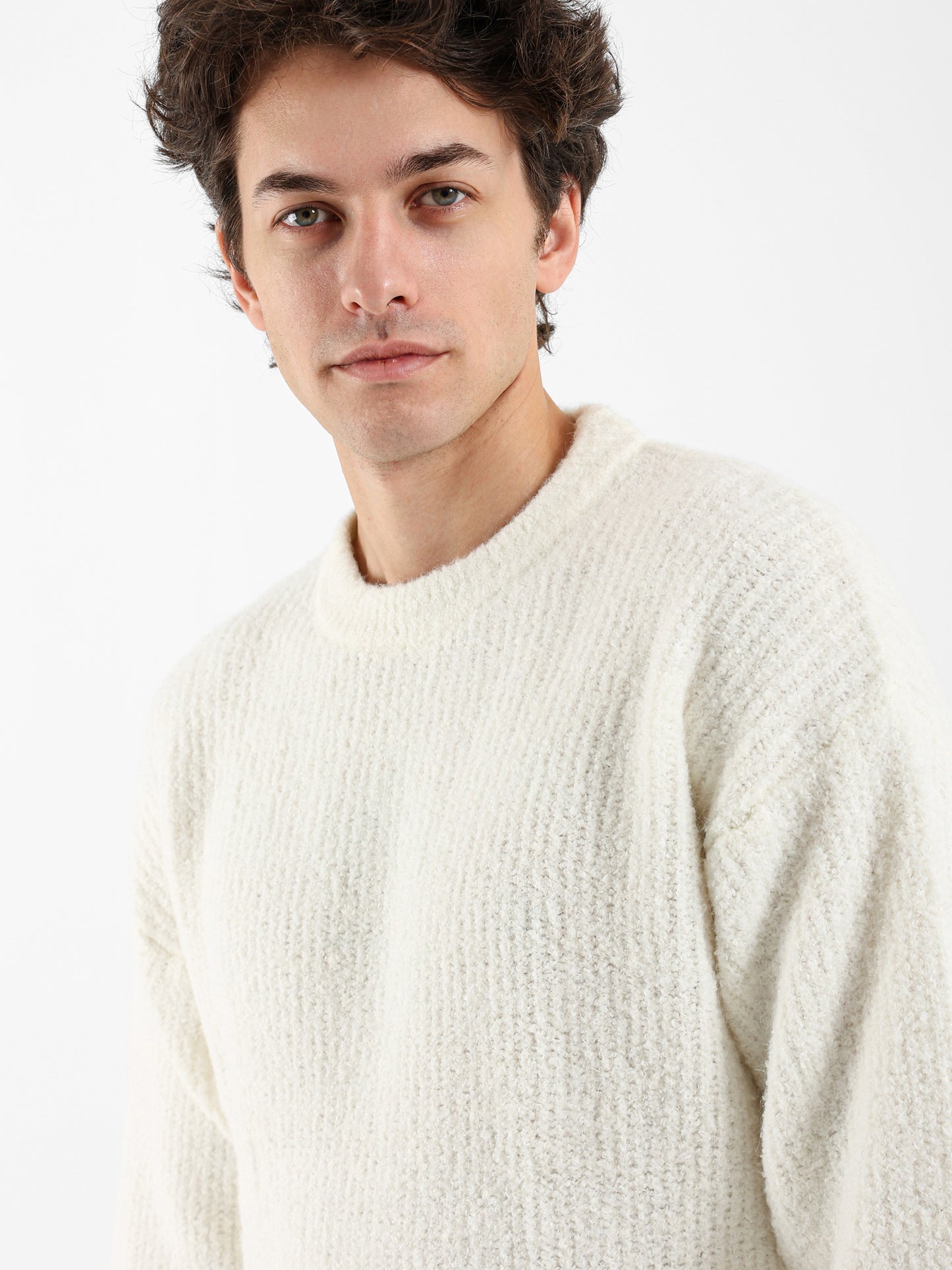 Hairy Textured Pullover