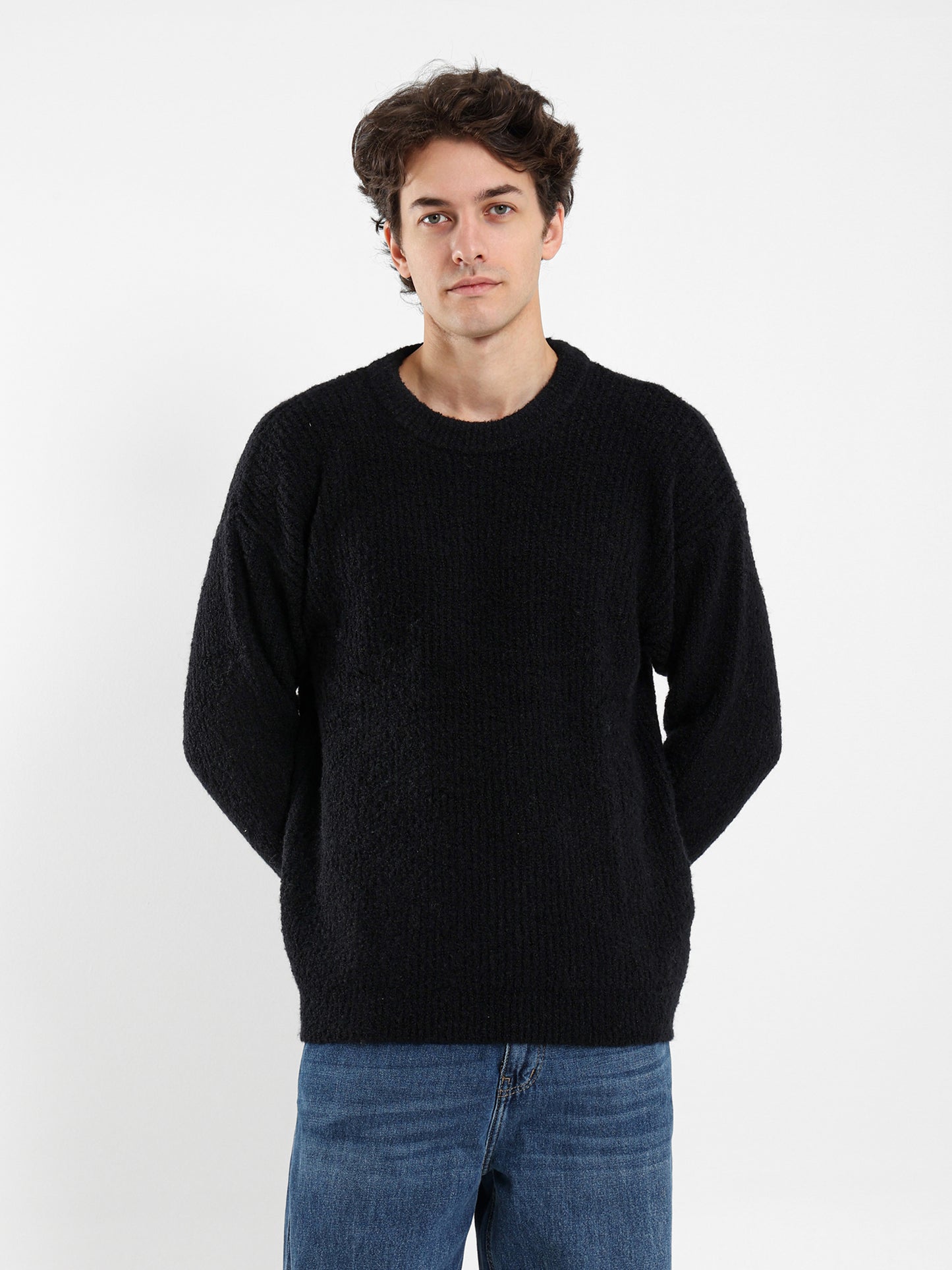 Hairy Textured Pullover