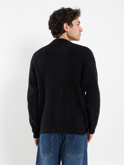 Hairy Textured Pullover