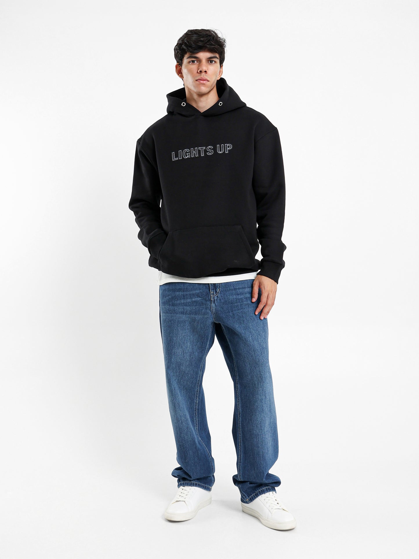 Lights Up Oversized Hoodie