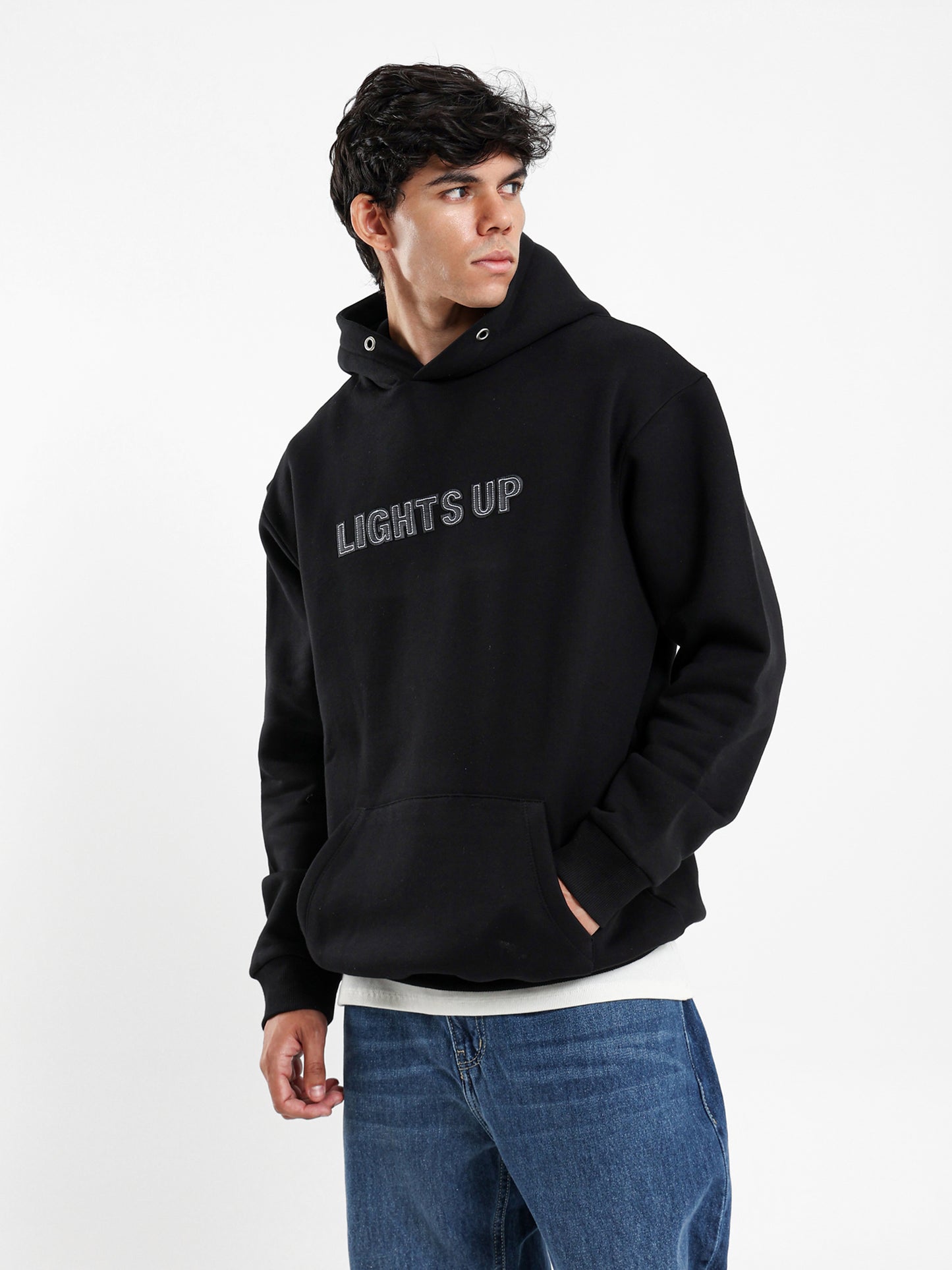 Lights Up Oversized Hoodie