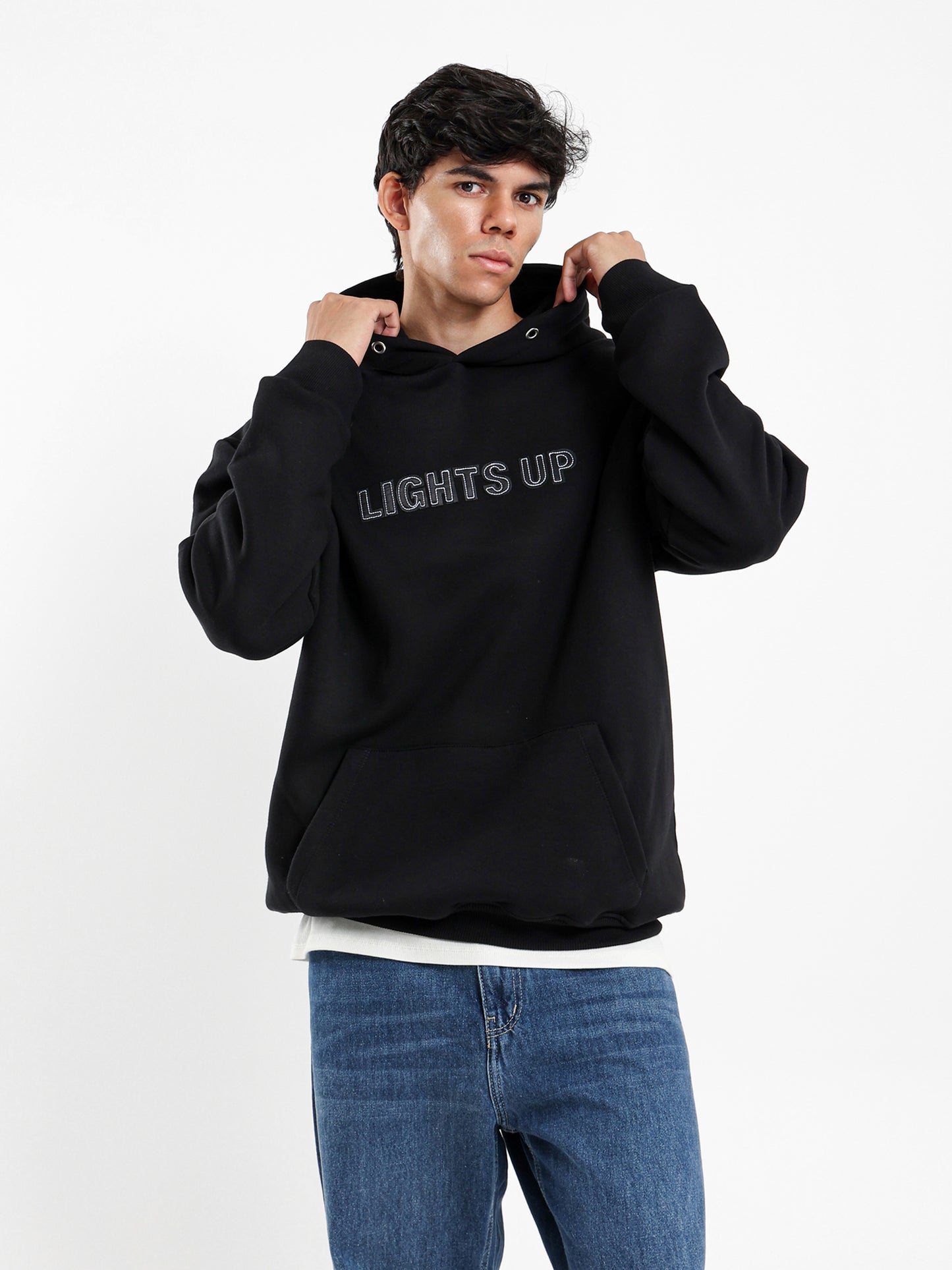 Lights Up Oversized Hoodie