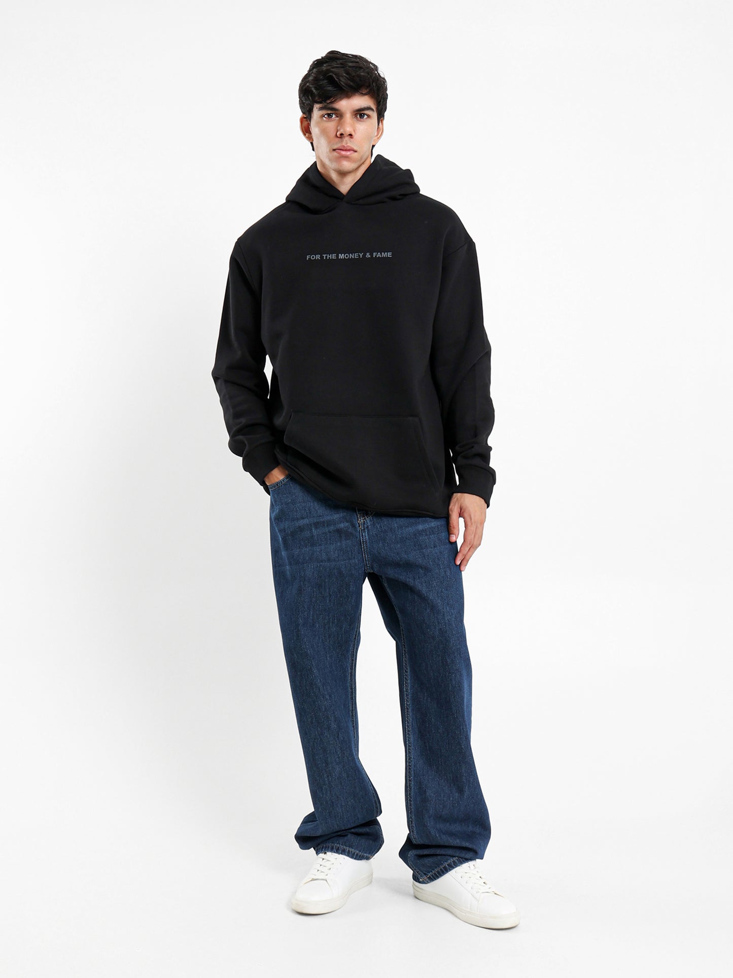 Money And Fame Oversized Hoodie