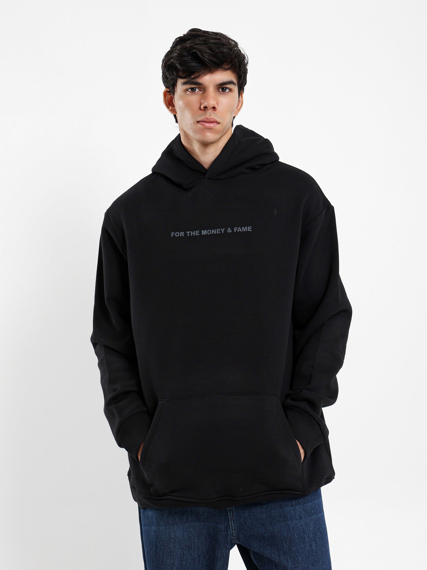 Money And Fame Oversized Hoodie