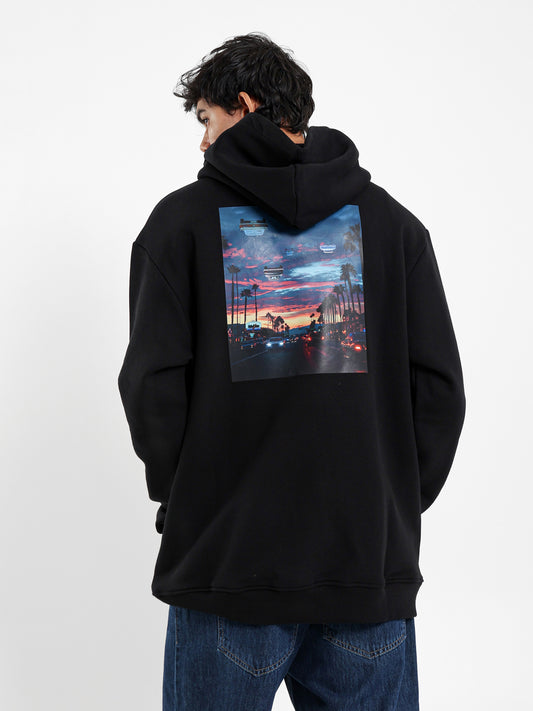 Money And Fame Oversized Hoodie
