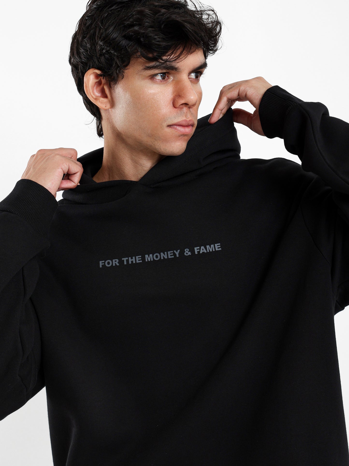 Money And Fame Oversized Hoodie