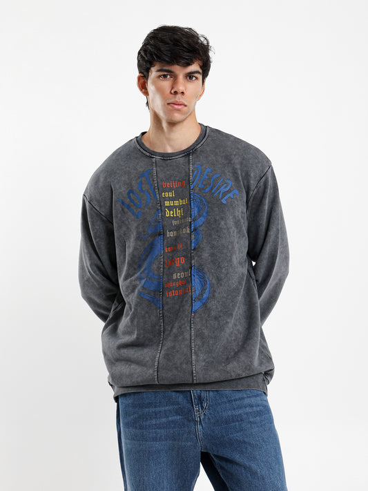 Lost Desire Oversized Sweatshirt
