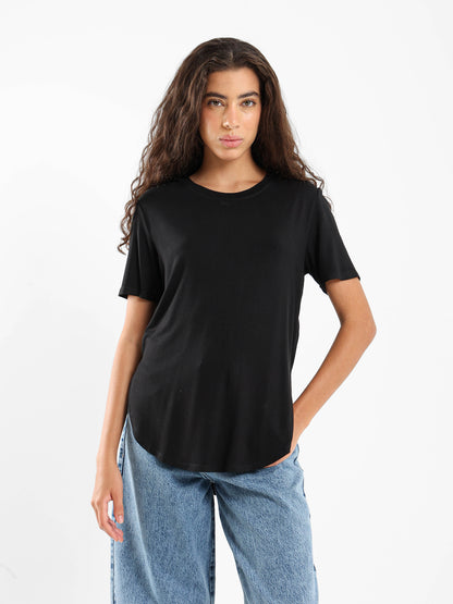 Loose High-Low T-Shirt