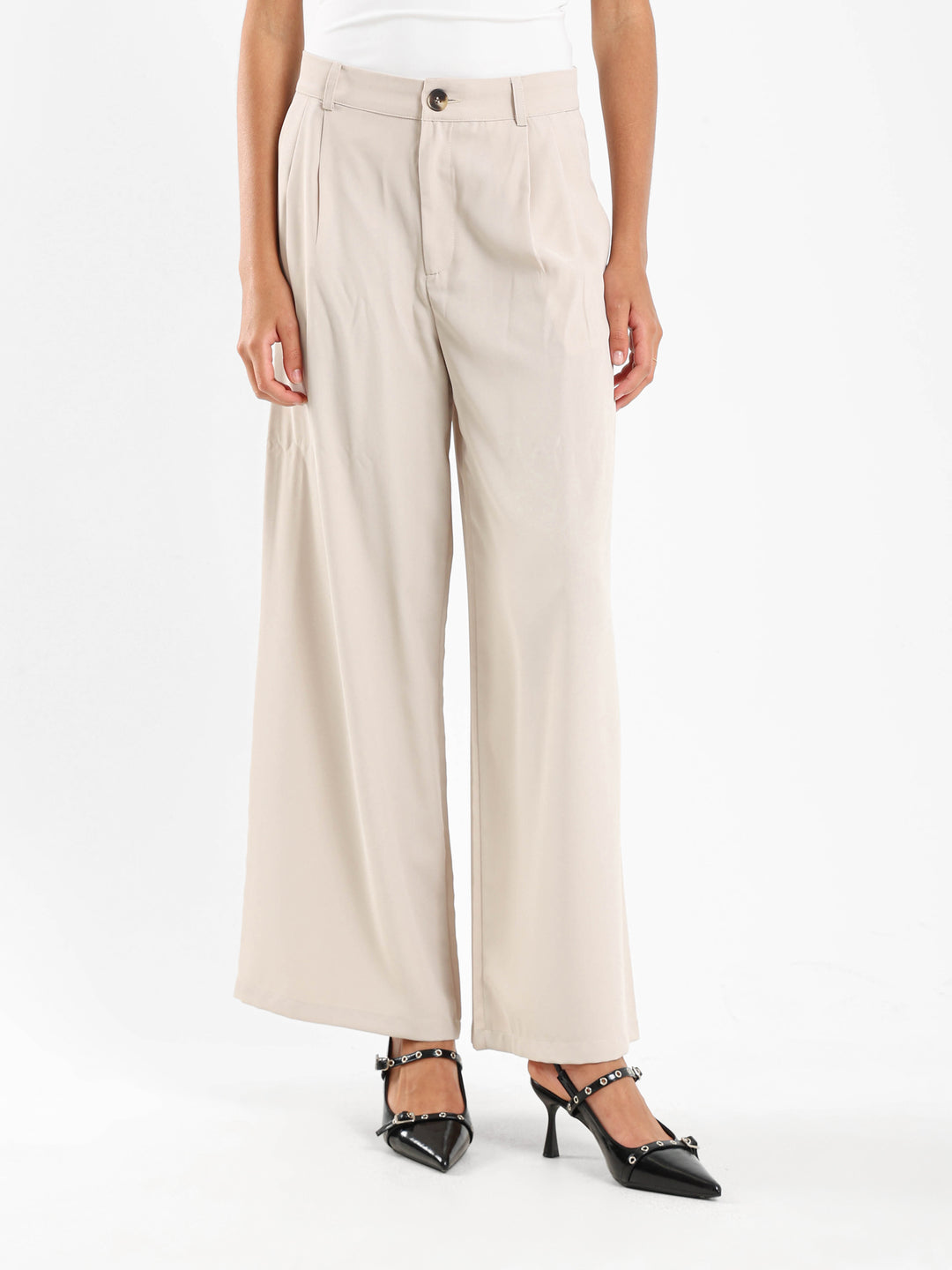 Loose Darted Smart Pants