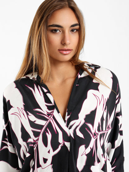 All-Over Print Blouse