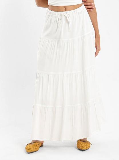 Tiered Maxi Skirt