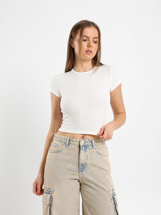 Ribbed Tee