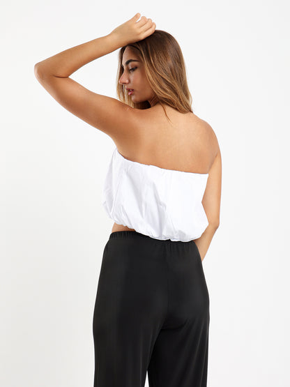 Strapless Bubble Top