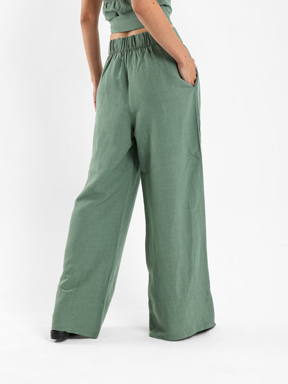 Front Pleated Pants