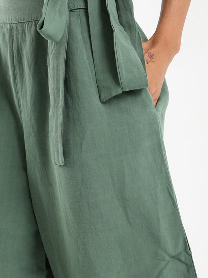 Front Pleated Pants