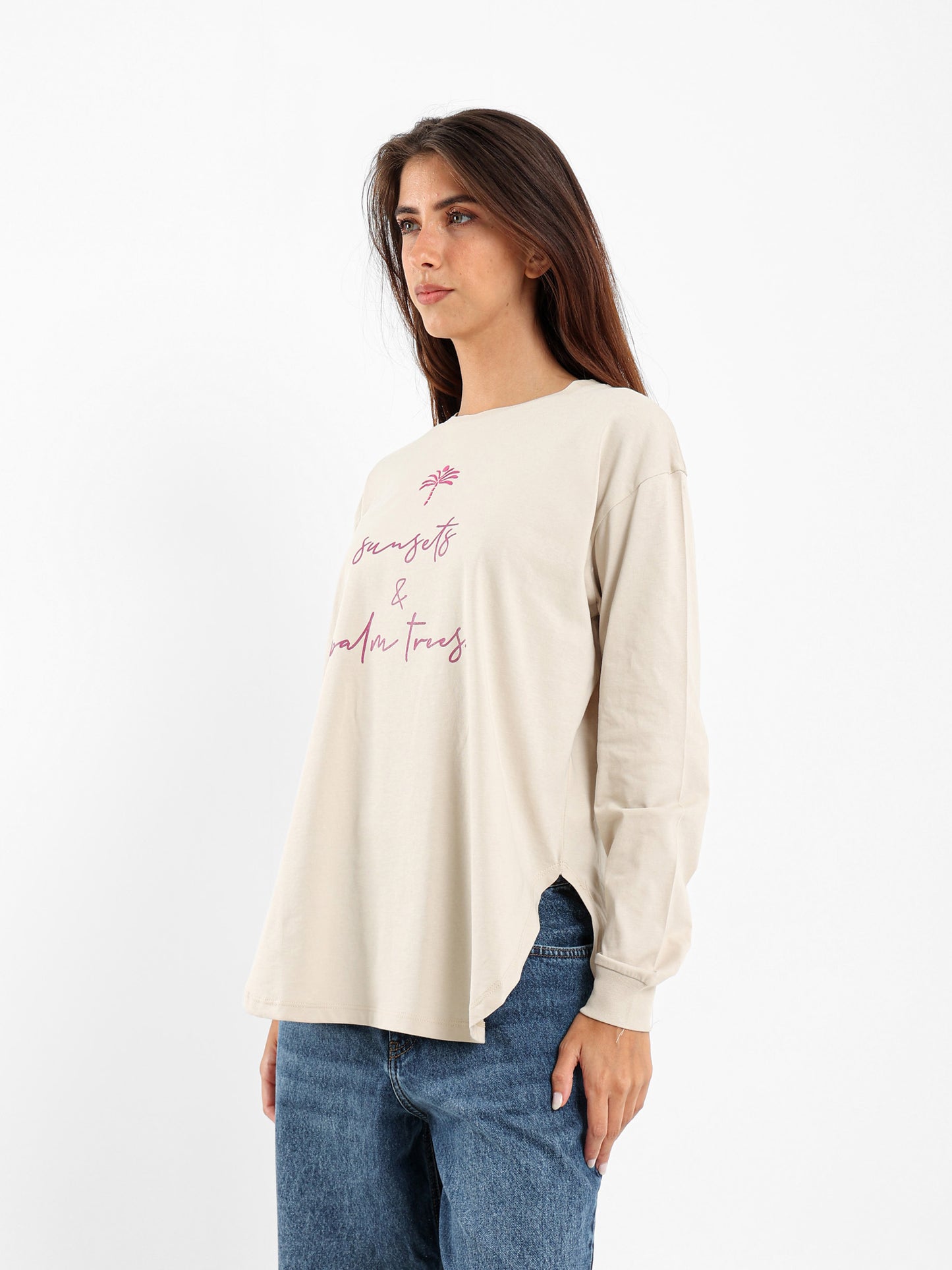 Lily Of The Valley Text Print Tee