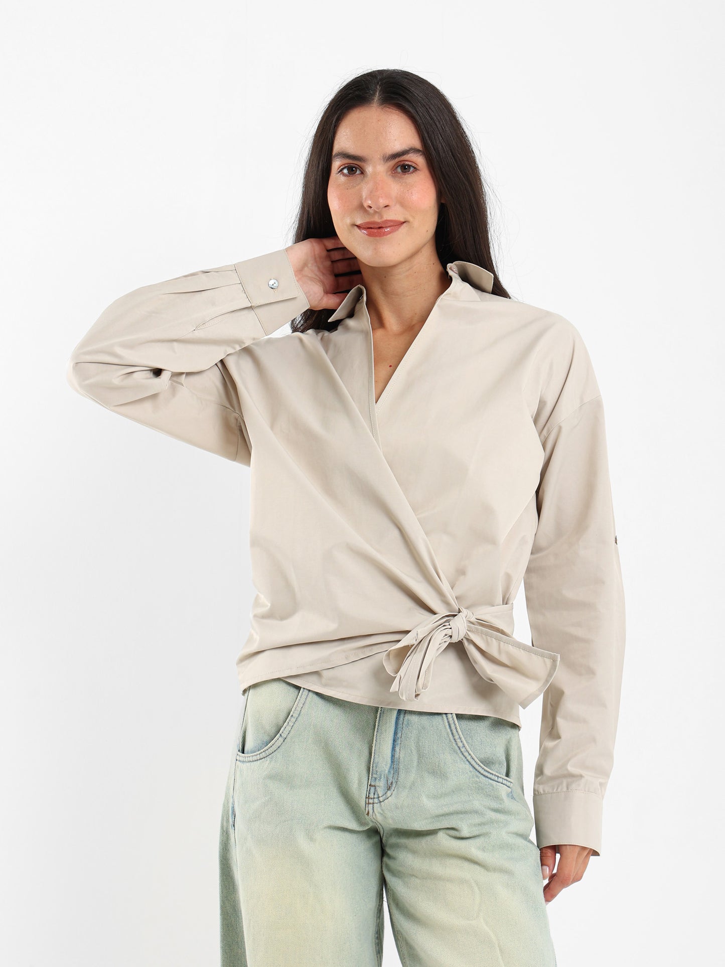 Wrap Front Shirt