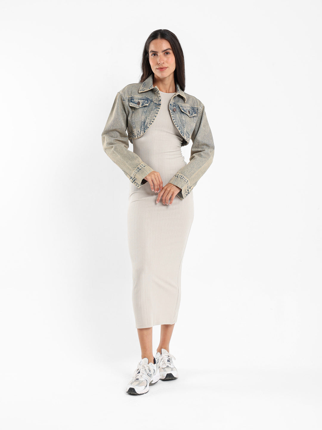 Cropped Denim Jacket