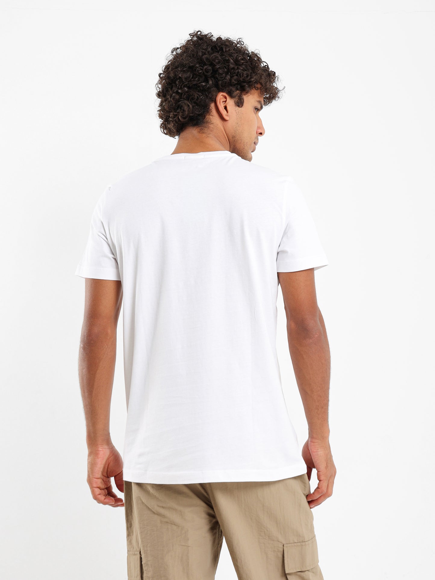 Abstract Curved Summer Icons T-Shirt