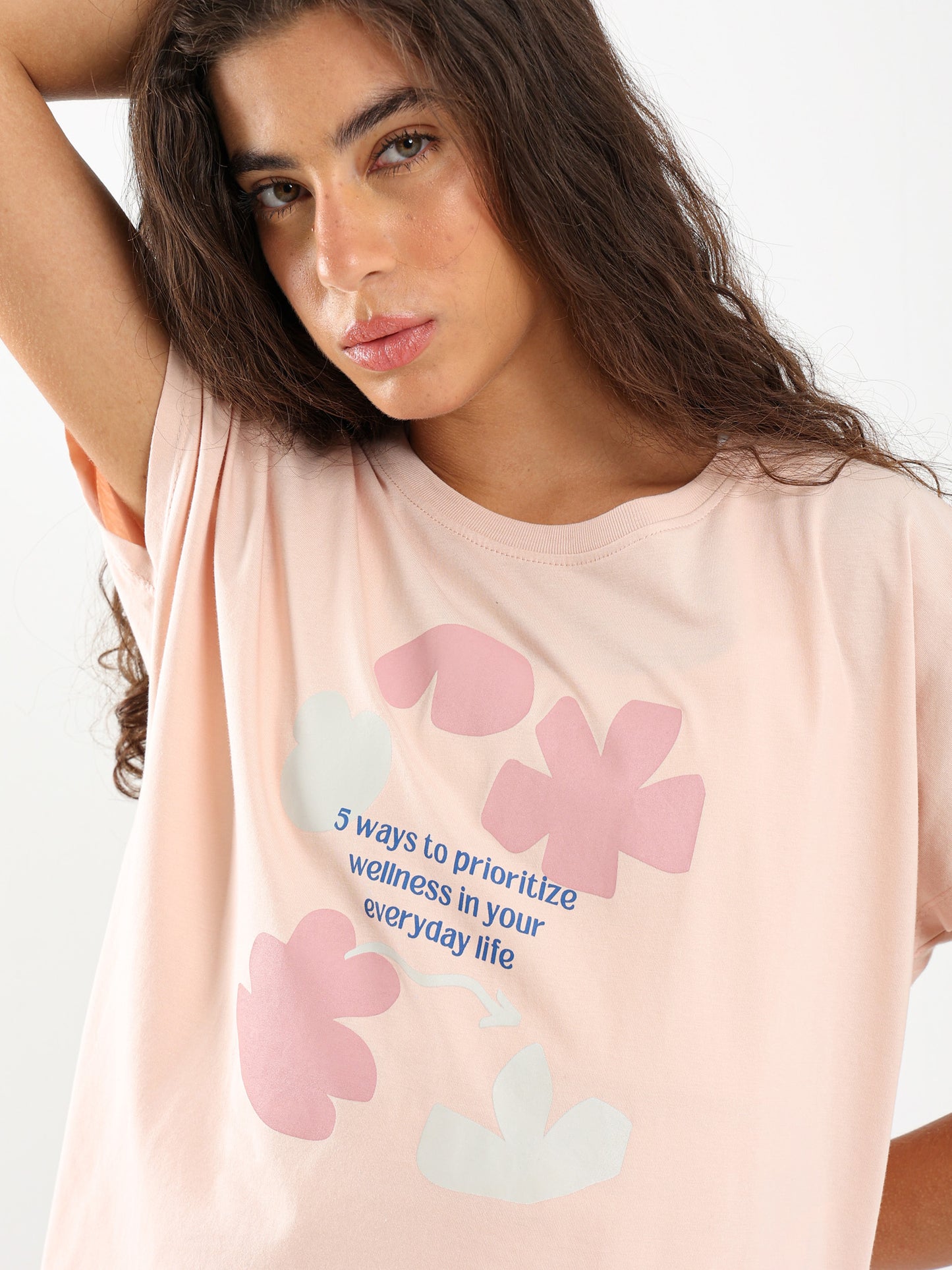 Prioritize Wellness Print Tee