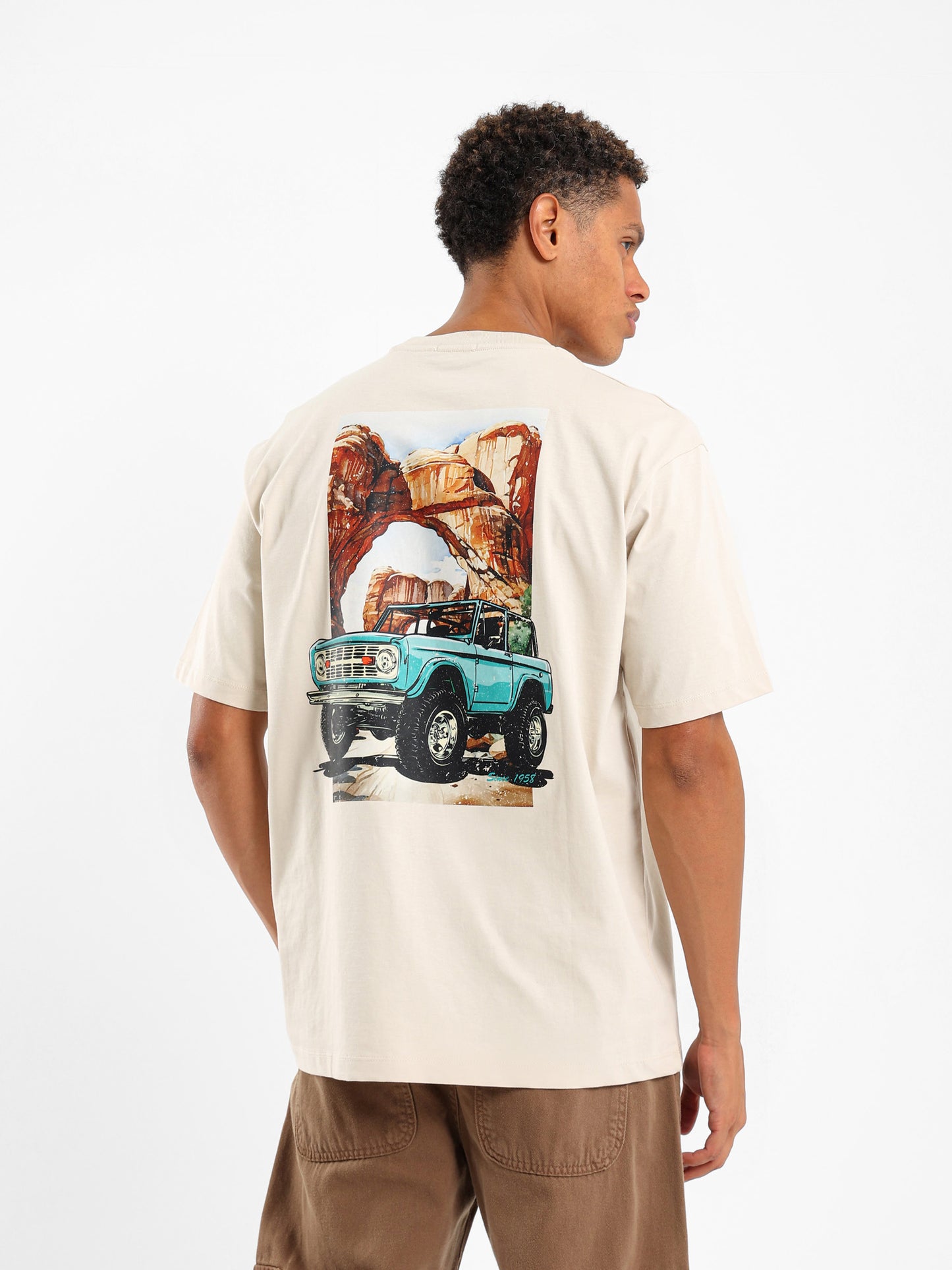 Safari Jeep Printed T-Shirt