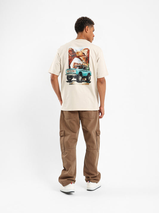 Safari Jeep Printed T-Shirt