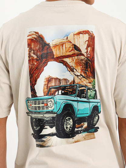 Safari Jeep Printed T-Shirt