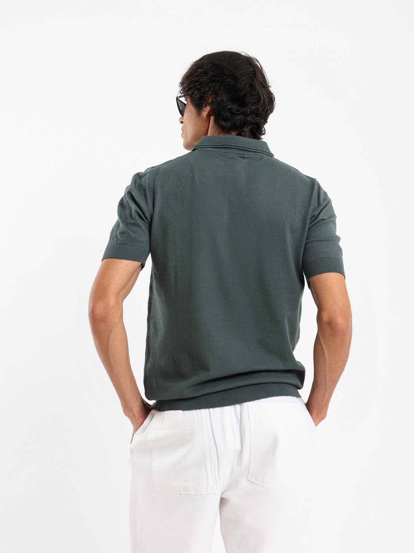 Double Layered Polo Shirt