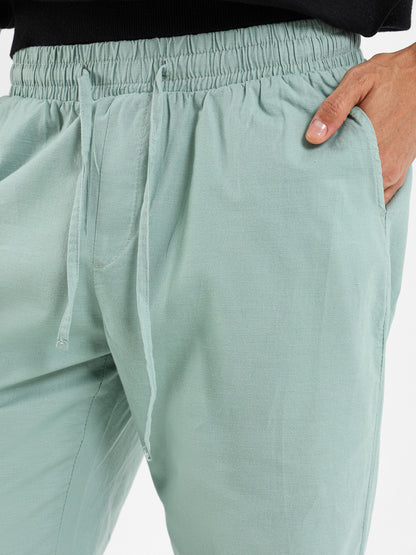 Casual Pants with Drawstring Waist
