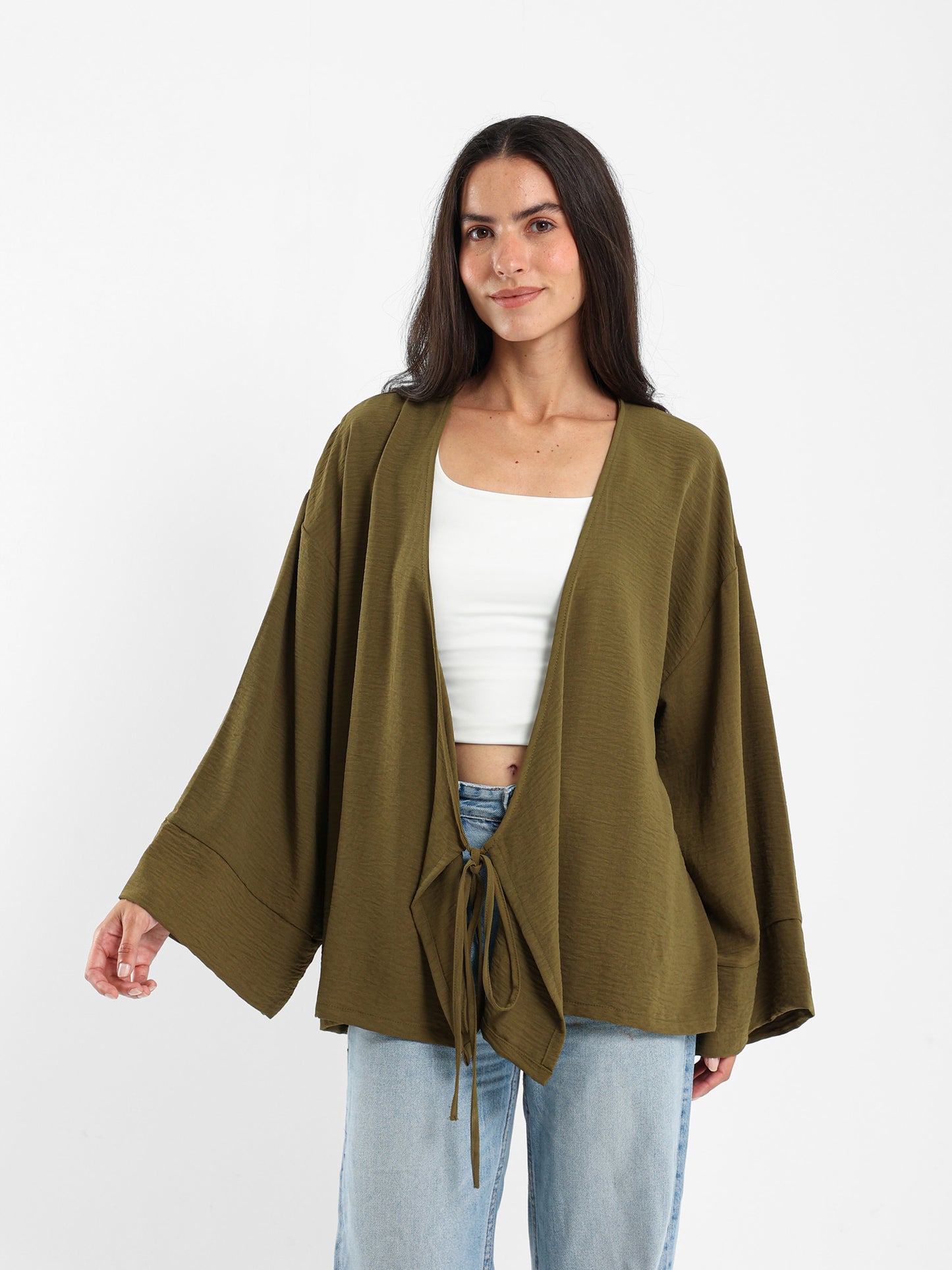 Wrapped Oversized Kimono