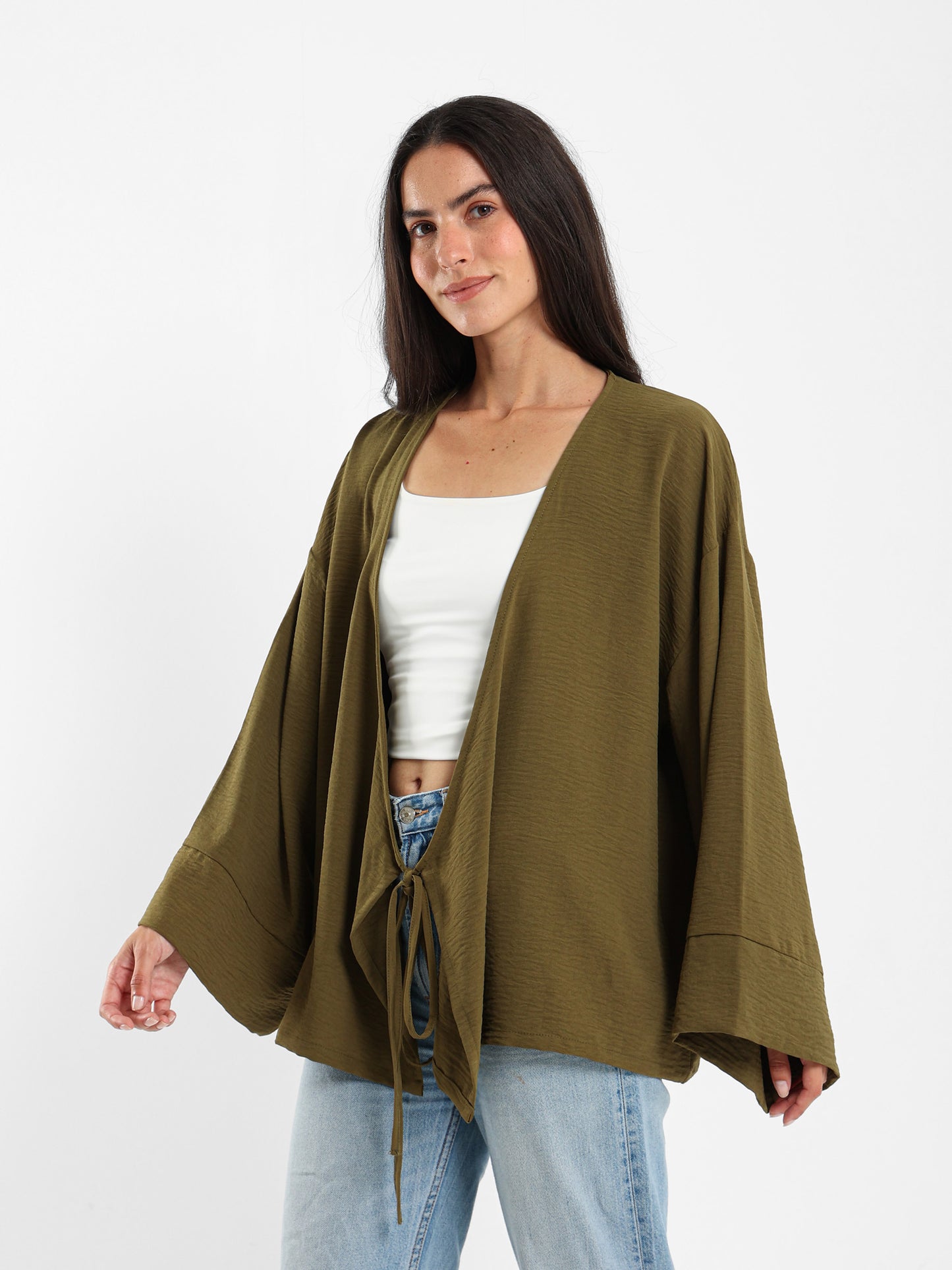 Wrapped Oversized Kimono