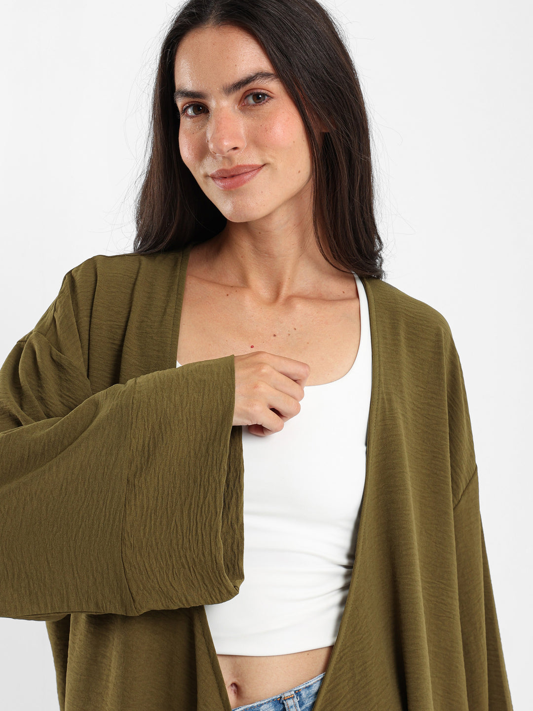 Wrapped Oversized Kimono
