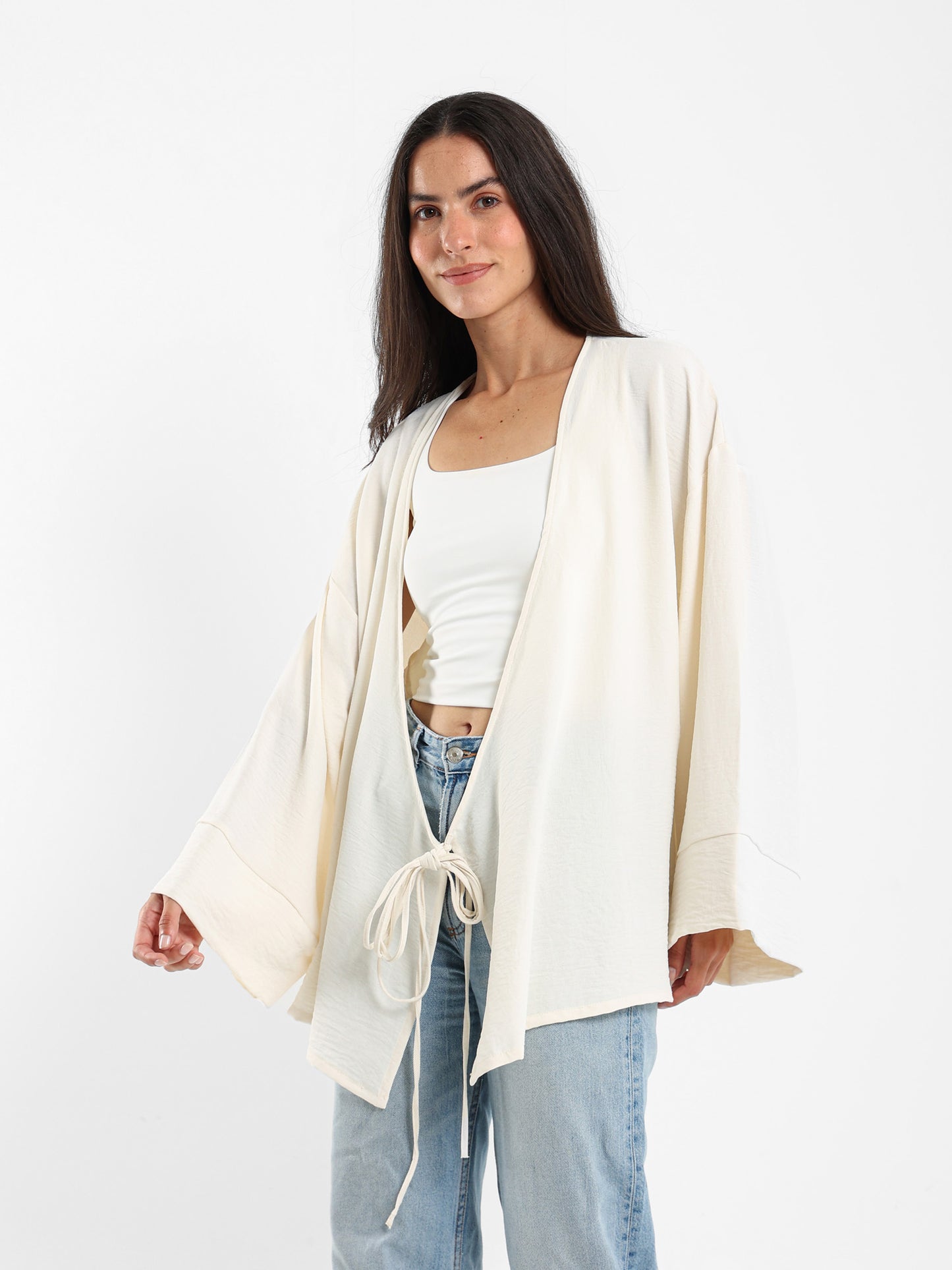 Wrapped Oversized Kimono