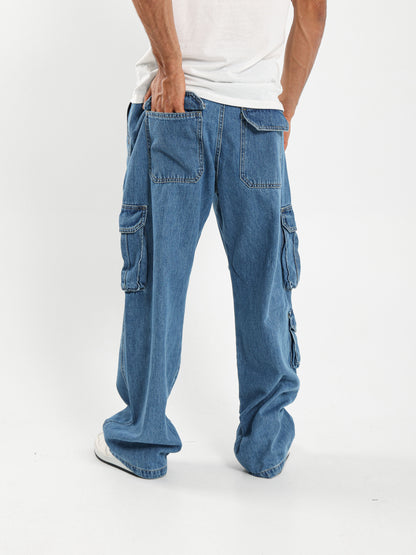 Cargo Loose Jeans
