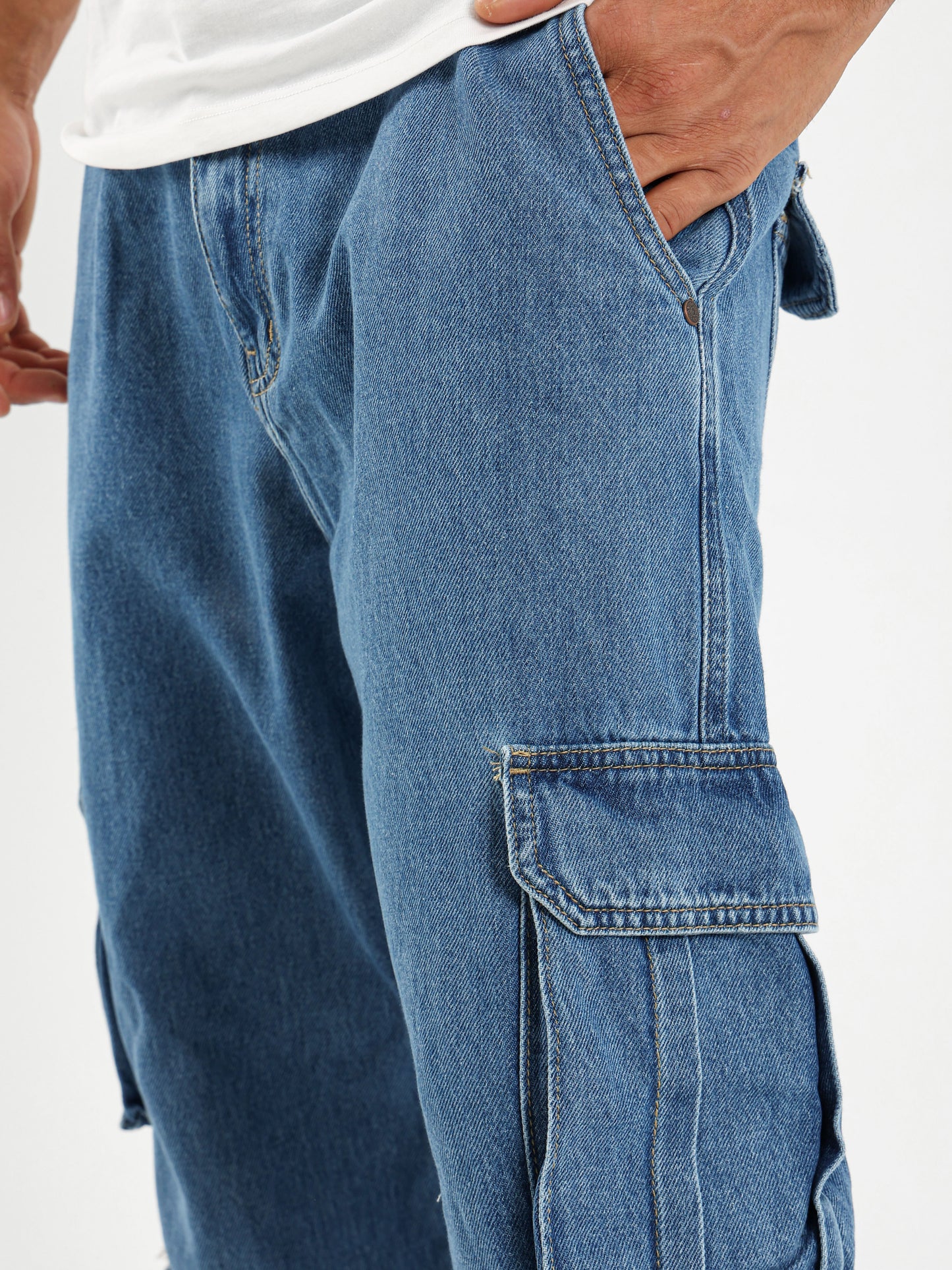 Cargo Loose Jeans