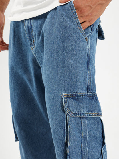 Cargo Loose Jeans