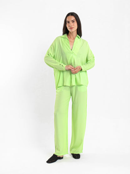Front Pleated Blouse