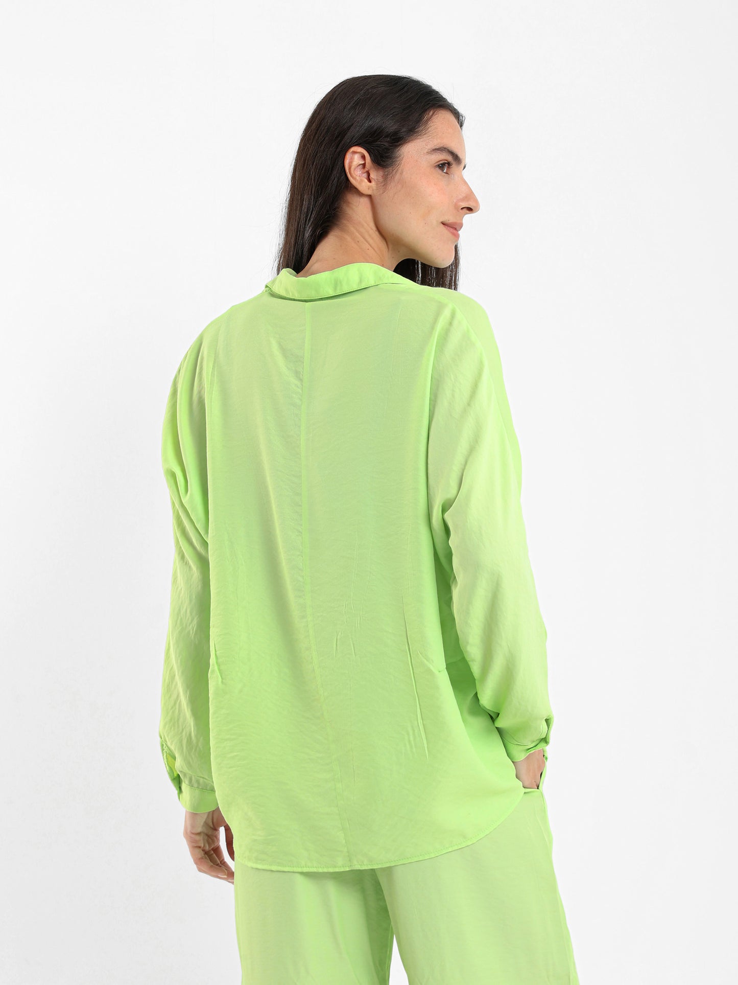 Front Pleated Blouse