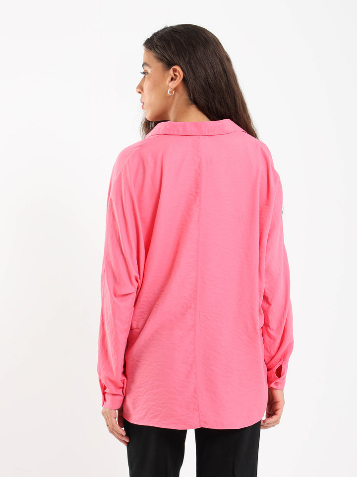 Front Pleated Blouse