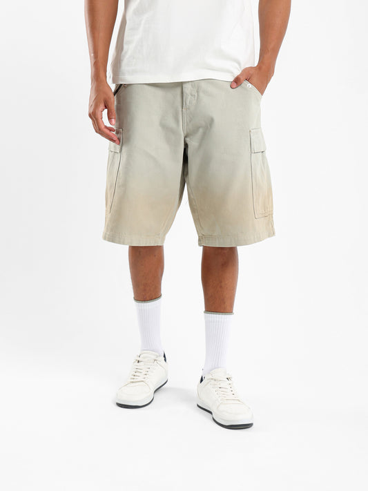 Cargo Denim Shorts