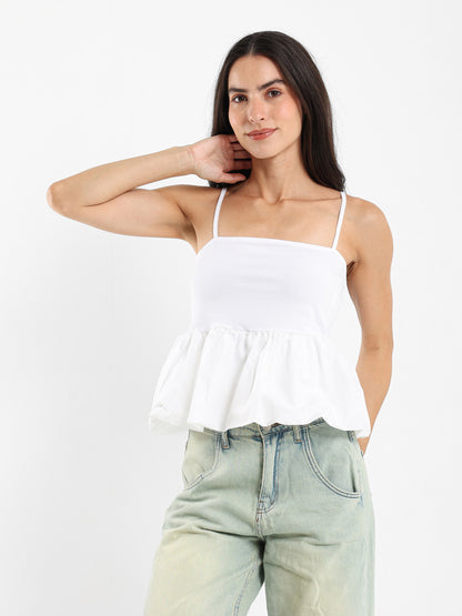 Ruffled Design Top