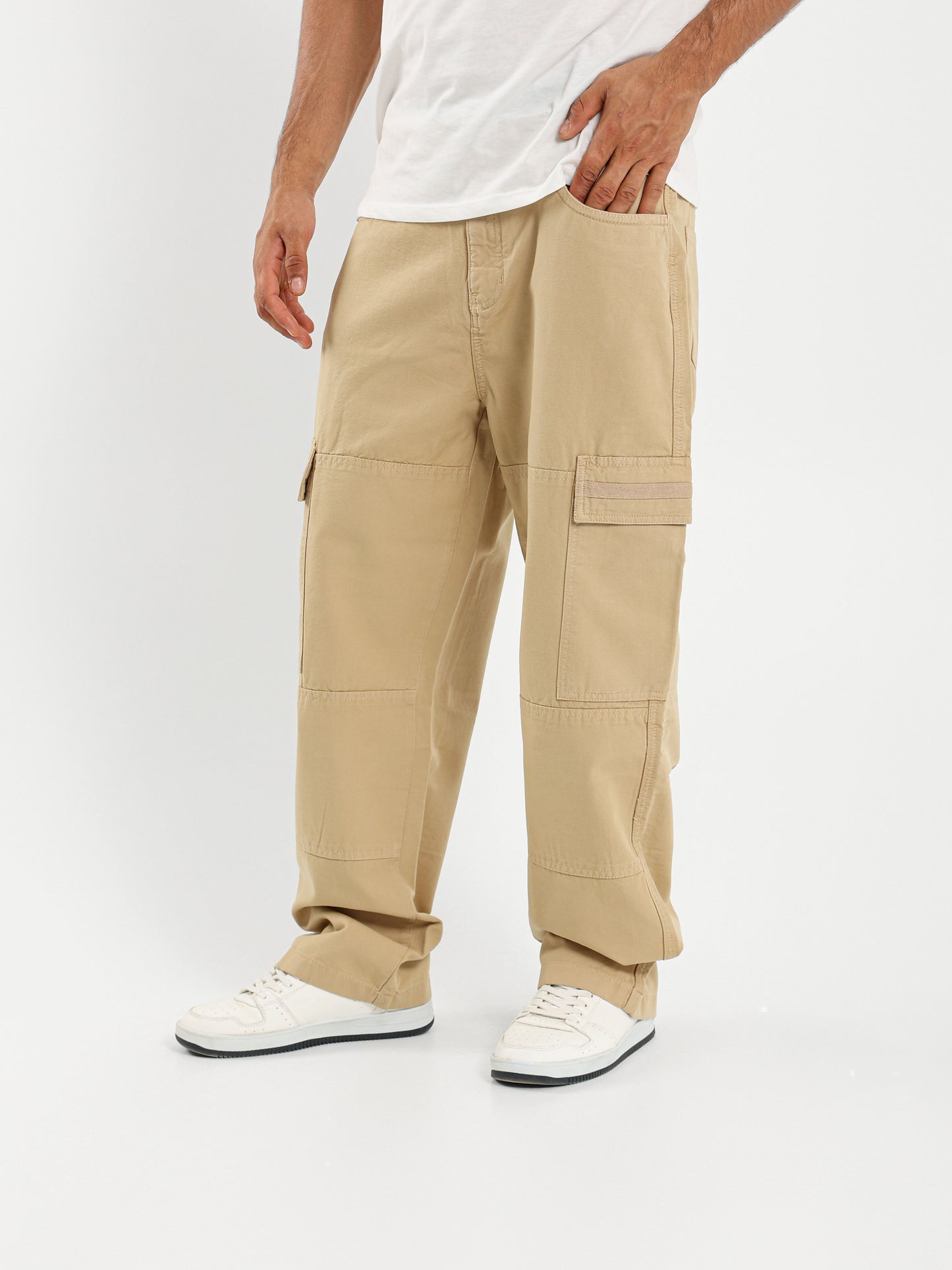 Cargo Pants with Side Pockets