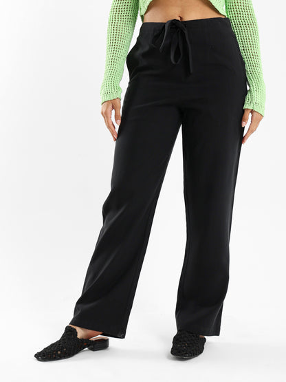 Straight-Leg Drawstring Pants