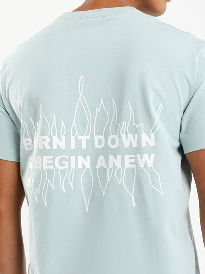Burn It Down Printed T-Shirt