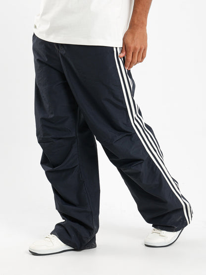 Woven Pants With Side Stripes