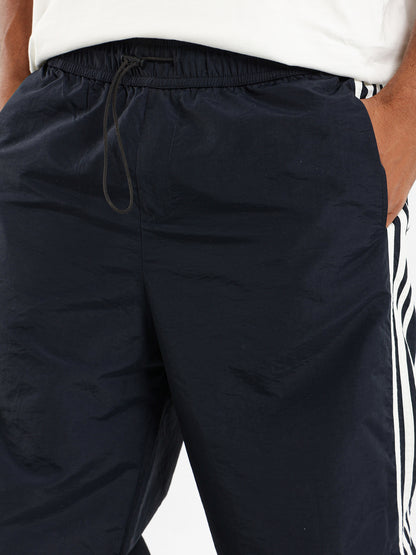 Woven Pants With Side Stripes