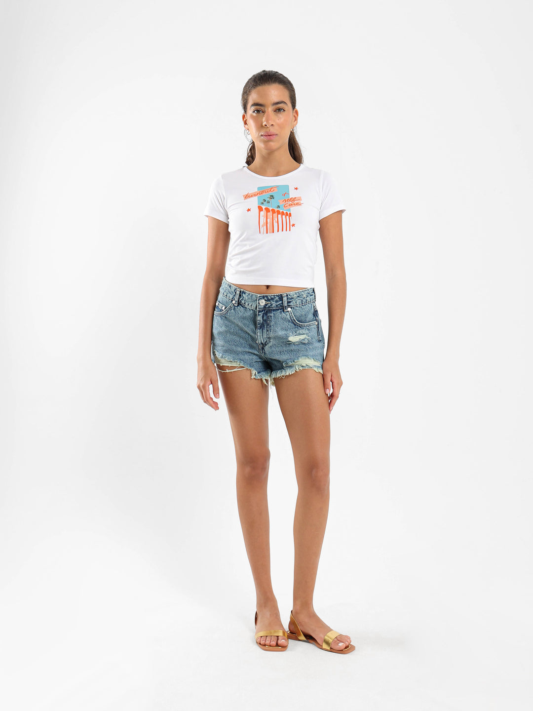 Self-Care Burnout Baby Tee